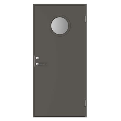 Ytterdörr Swedoor Clever-Line+ C7011 Klarglas