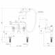 Badkarsblandare Burlington CL15 Birkenhead