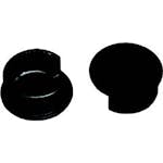 Ändplugg Dolle Clean Black