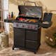 Gasolgrill Landmann Cool Black MaxX 4.1