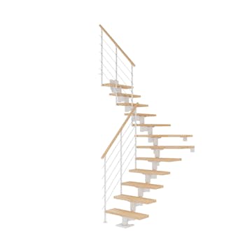 Spartrappa Dolle Cork Bok Steg 1/4 Svängd Style6 Räcke