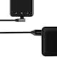 Vinklad USB-C-kabel LogiLink USB 2.0 Max 3A 1 m