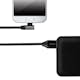 Vinklad MicroUSB-kabel LogiLink USB 2.0 15W 1 m