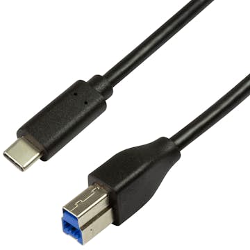 Kabel LogiLink USB3.2 Gen1x1 USB-C - USB-B 3.0 2 m