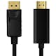 Kabel LogiLink DisplayPort 1.2 till HDMI 1.4 4K 2 m