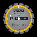 Cirkelsågklinga DeWalt DT1946 136X10 mm 16T