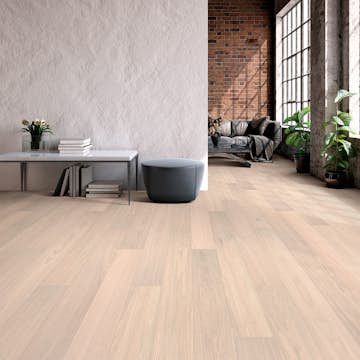 Trägolv Bjelin Härdad Ek Dalen 3.0 M, Mattlackat 1-Stavs Golv