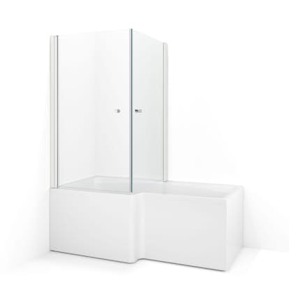 Badkarsvägg Macro Design Spirit Hörna