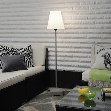 Dekorationsbelysning Gnosjö Konstsmide Lucca Lounge Hög E27 Grå