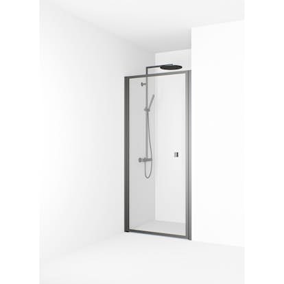 Duschhörn Macro Design Empire Swing Klarglas med Spröjs