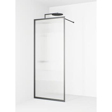 Duschvägg Macro Design Empire Linjeglas