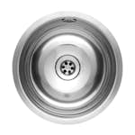 Infälld Diskho DecoSteel Aqua-Line Rio Rostfri Enkel med Bottenlås