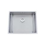 Diskho Nordic Tech Radius 500X Rostfri Enkel med Korgventil & Vattenlås