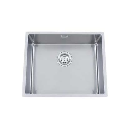 Diskho Nordic Tech Radius 500X Rostfri Enkel med Korgventil & Vattenlås