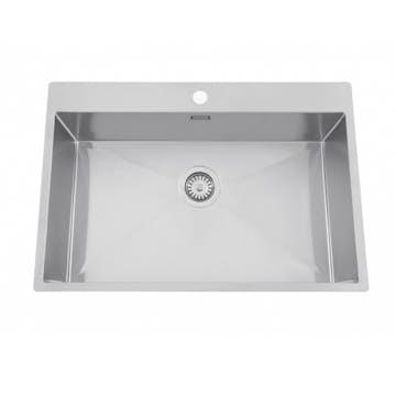 Diskho Nordic Tech Radius 700 B X Rostfri Enkel med Korgventil & Vattenlås