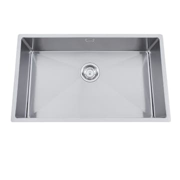 Diskho Nordic Tech Radius 700 X Rostfri Enkel med Korgventil & Vattenlås