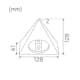 Distansram Hide-a-lite Triangel