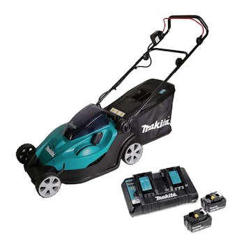 Gräsklippare Makita DLM432PT2 2x18V Med Batteri & Laddare