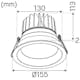 Downlight Hide-a-lite Solo Maxi G2 3000K