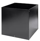 Ytterkruka Skotte Garden Plantera Svart Förgalvaniserad Stål 60X60X55 cm