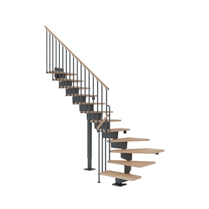 Vinkeltrappa Dolle Dubai Bok Oljad 1/4 Classic III