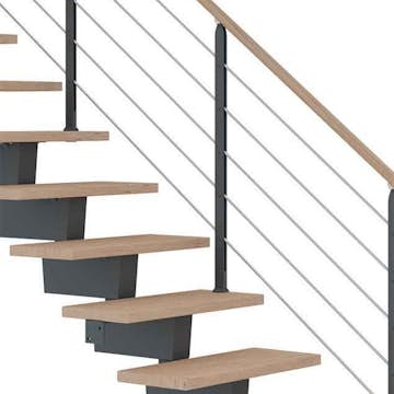 Räcke Dolle Dubai Side2 Design Ek Vit Oljad