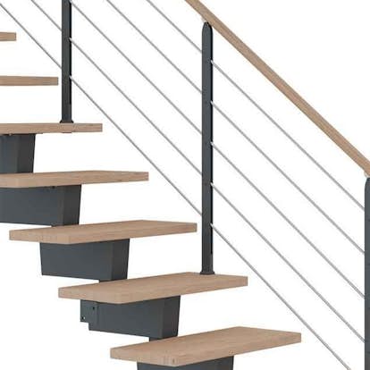 Räcke Dolle Dubai Side2 Design Ek Vit Oljad