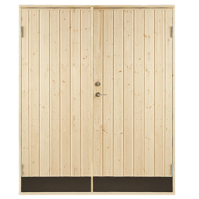 Dubbeldörr Vibostugan 10°
