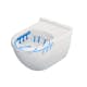 Vägghängd Toalettstol Duravit Starck 3 Rimless
