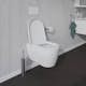 Vägghängd Toalettstol Duravit Me by Starck 252909 utan Toalettsits