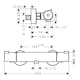 Duschblandare Hansgrohe Ecostat 1001 CL EcoSmart 150 cc