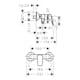 Duschblandare Hansgrohe Logis 1-grepps 150 cc
