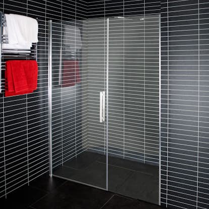 Duschdörr Arrow Line Klarglas