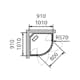 Duschkabin INR Bric Modell 5