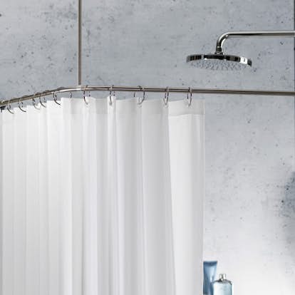 Duschstång Spirella 170x75 Krom