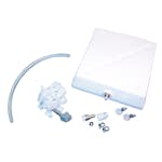 Duschpaket Sunwind Aurora Fotpump