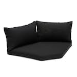 Dynset Hillerstorp Wisconsin Hörndel Rund Grå/Svart