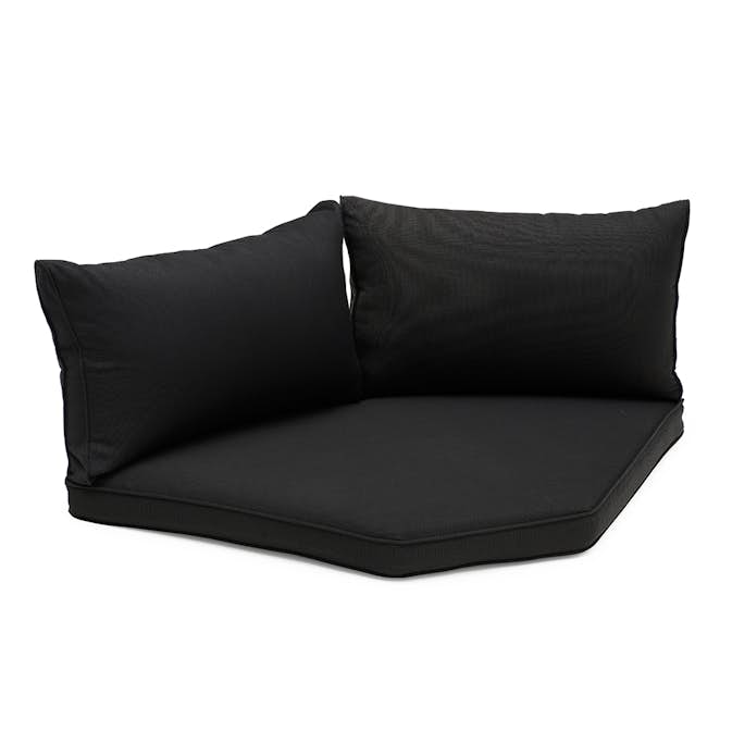 Dynset Hillerstorp Wisconsin Hörndel Rund Grå/Svart