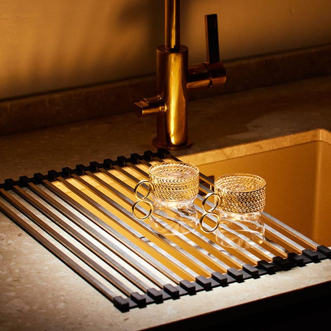 Diskställ Happy Sinks I Rostfritt Stål för Köksredskap