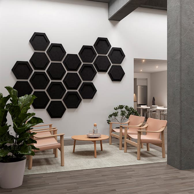 Ljudabsorbent Lanab Group Edge 2-pack