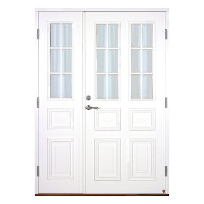 Parytterdörr Leksandsdörren Edshult Klarglas Eco74