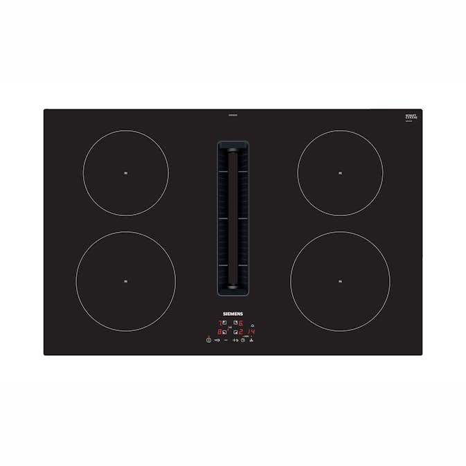 Induktionshäll Siemens iQ300 EH811BE15E med Inbyggd Fläkt och Touchpanel