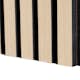 Akustikpanel Wood on wall Ek Vitlackad