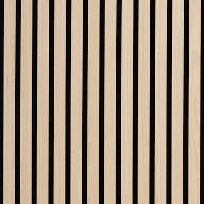 Akustikpanel Wood on wall Ek Vitlackad