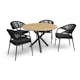Stol Hillerstorp Ekeryd 4-pack