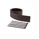 Rabattkant Recal Gräskant Easy Thinline 600x0,5x9 cm, Brun