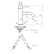 Tvättställsblandare Tapwell EVO EVM 072