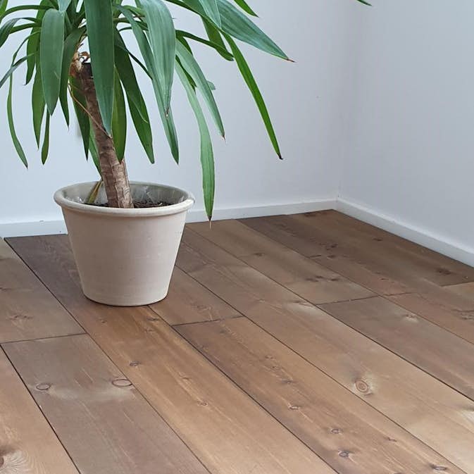 Massivt Trägolv Eden Wood Java Brun