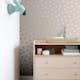 Tapet ESTAhome Prickar Milt Rosa Och Guld EW139244