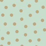 Tapet ESTAhome Prickar Gråaktigt Mint Och Guld EW139245